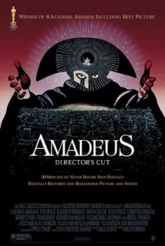 poster Amadeus  (1984)