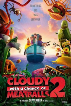 poster Cloudy with a Chance of Meatballs 2