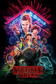 poster Stranger Things - Seizoen 01-04  (2016)