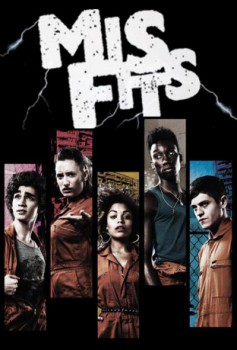 poster Misfits - Seizoen 01-05